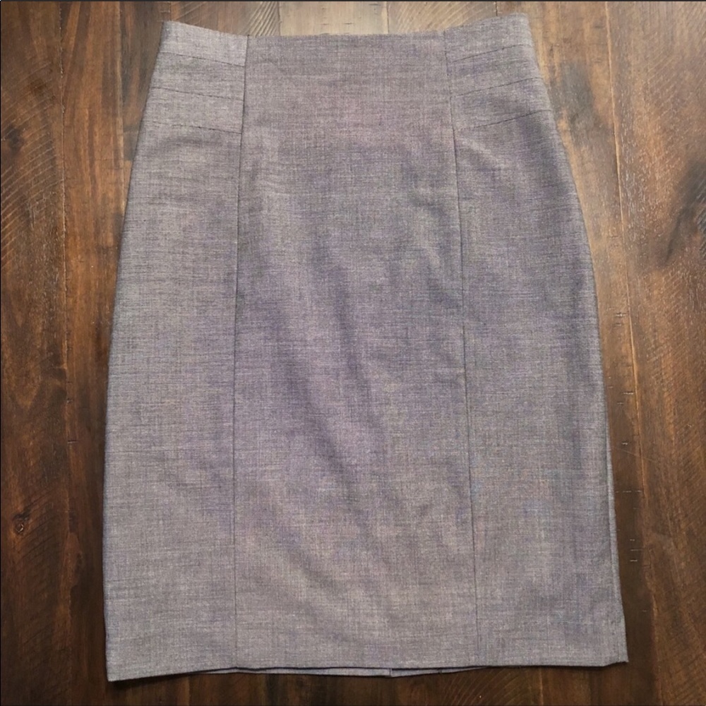 H&M grey pencil skirt